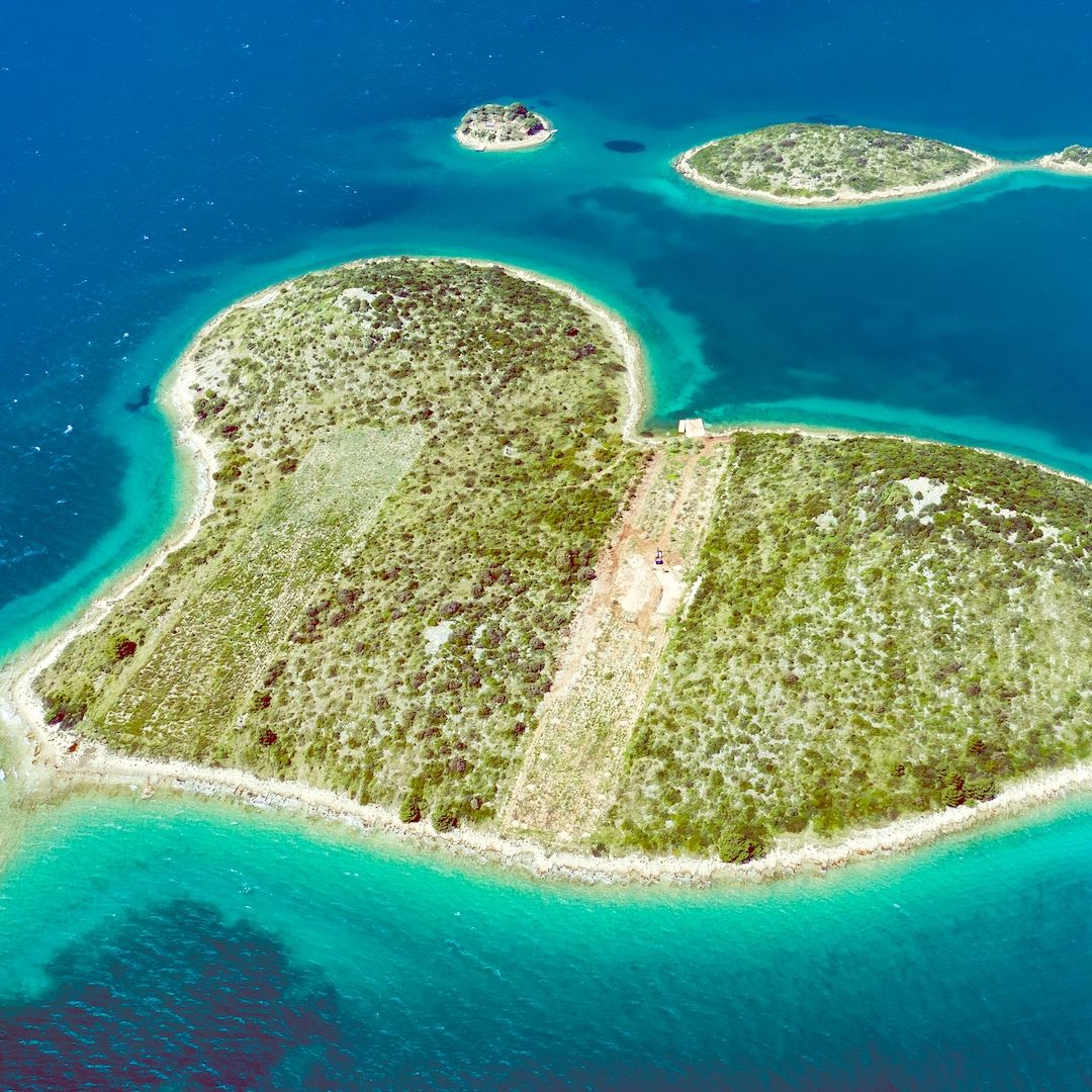 Galešnjak – L’île de l’Amour