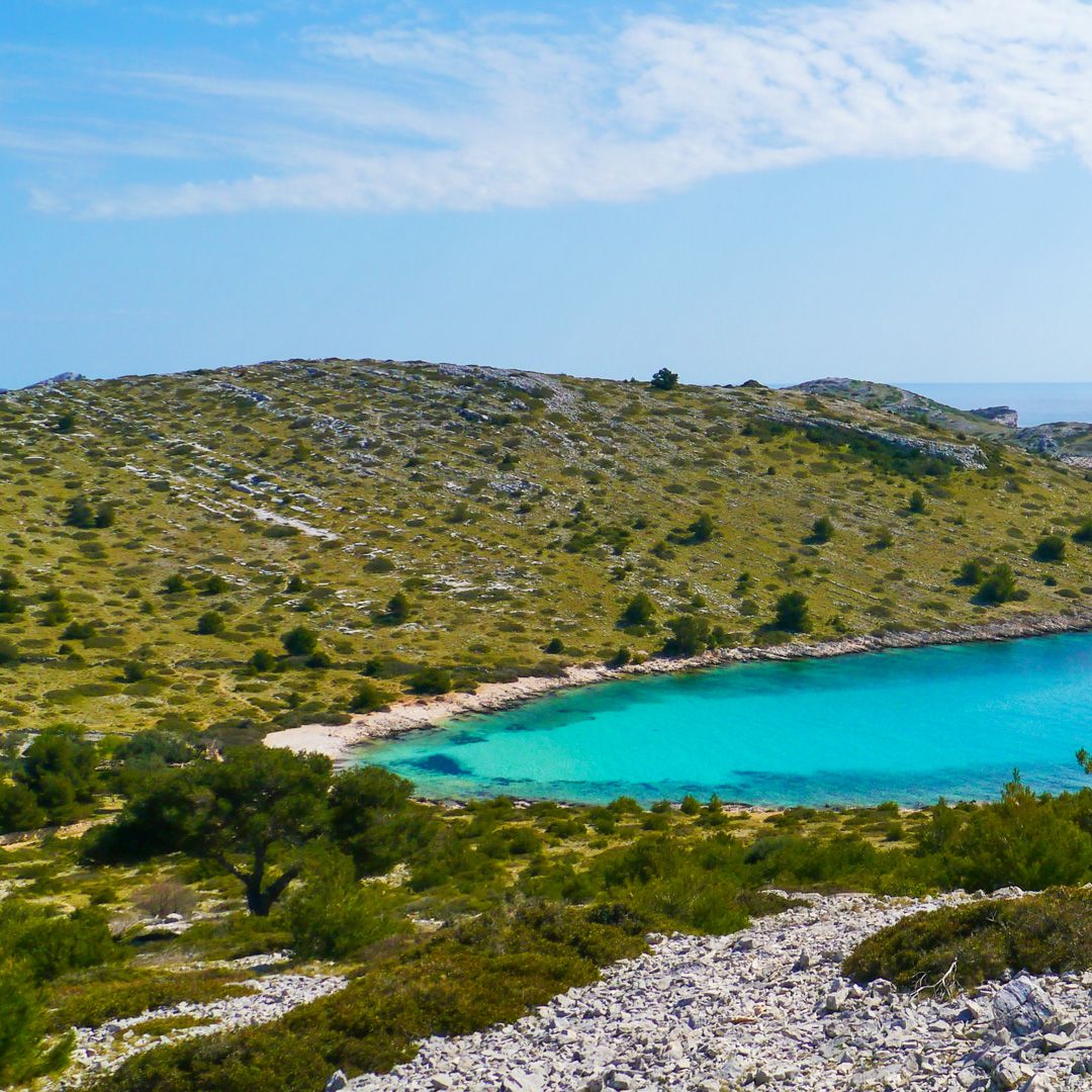 aie de Lojena : Un paradis caché dans le parc national de Kornati