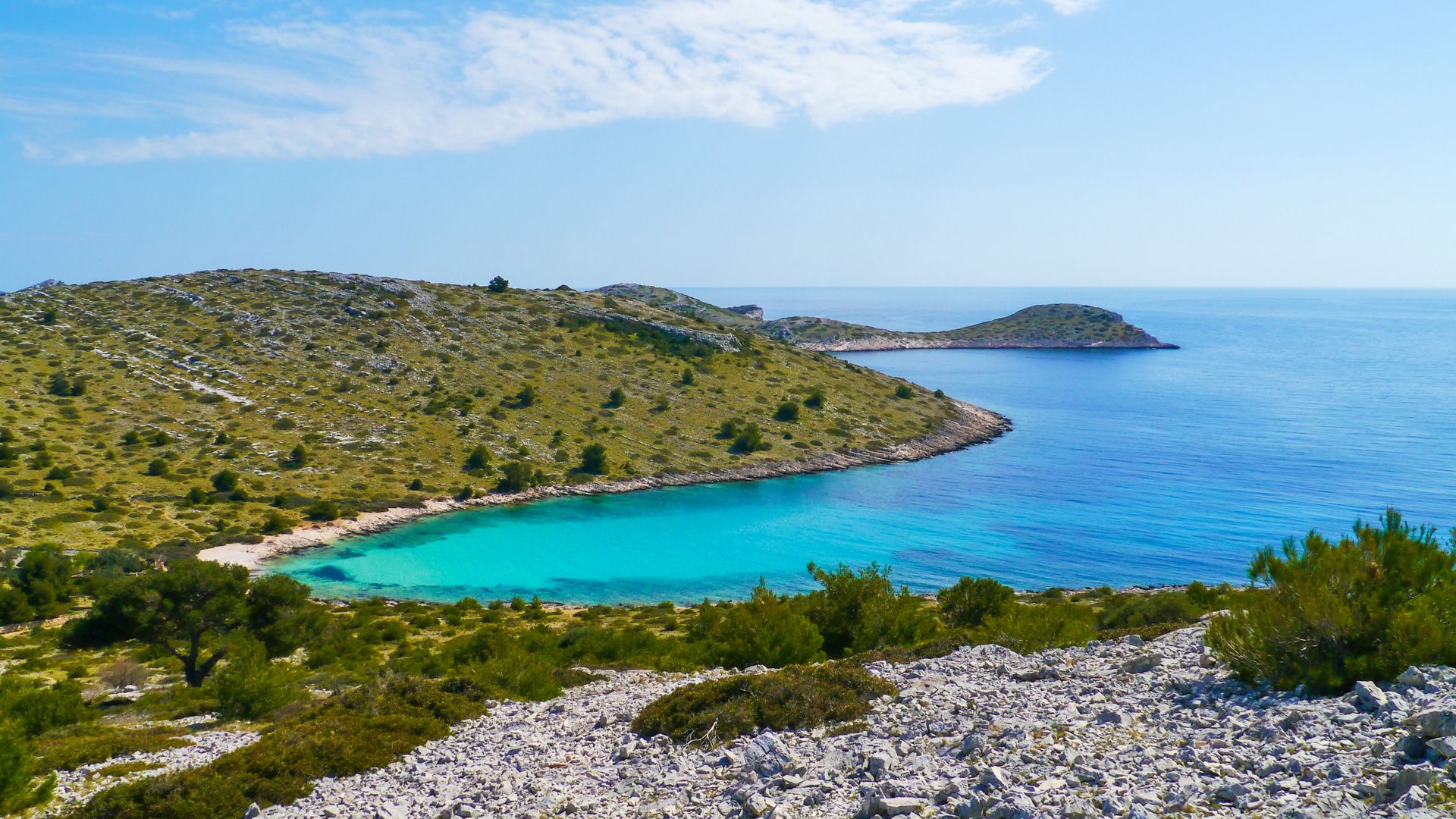 aie de Lojena : Un paradis caché dans le parc national de Kornati
